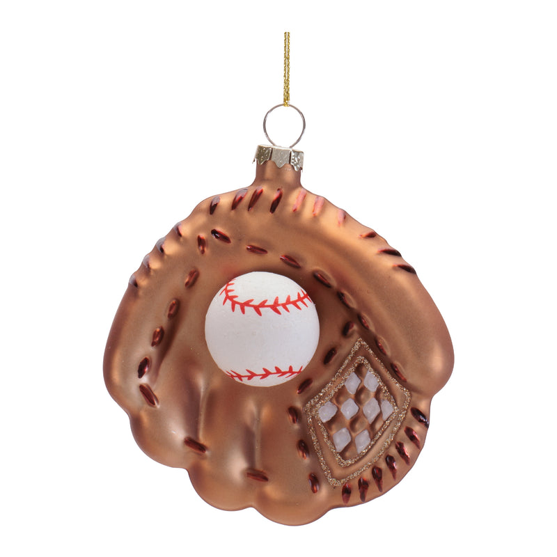 Baseball Glove and Ball Ornament