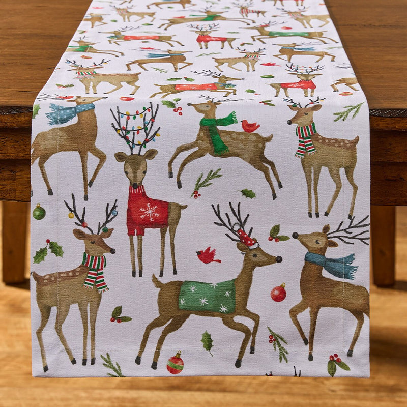 Run Run Reindeer Table Runner - 54"