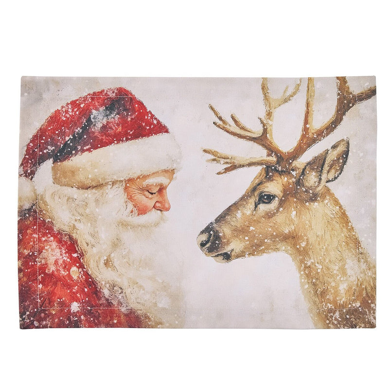 Santa and Reindeer Placemats