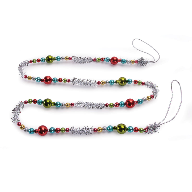 Tinsel and Bead Garland