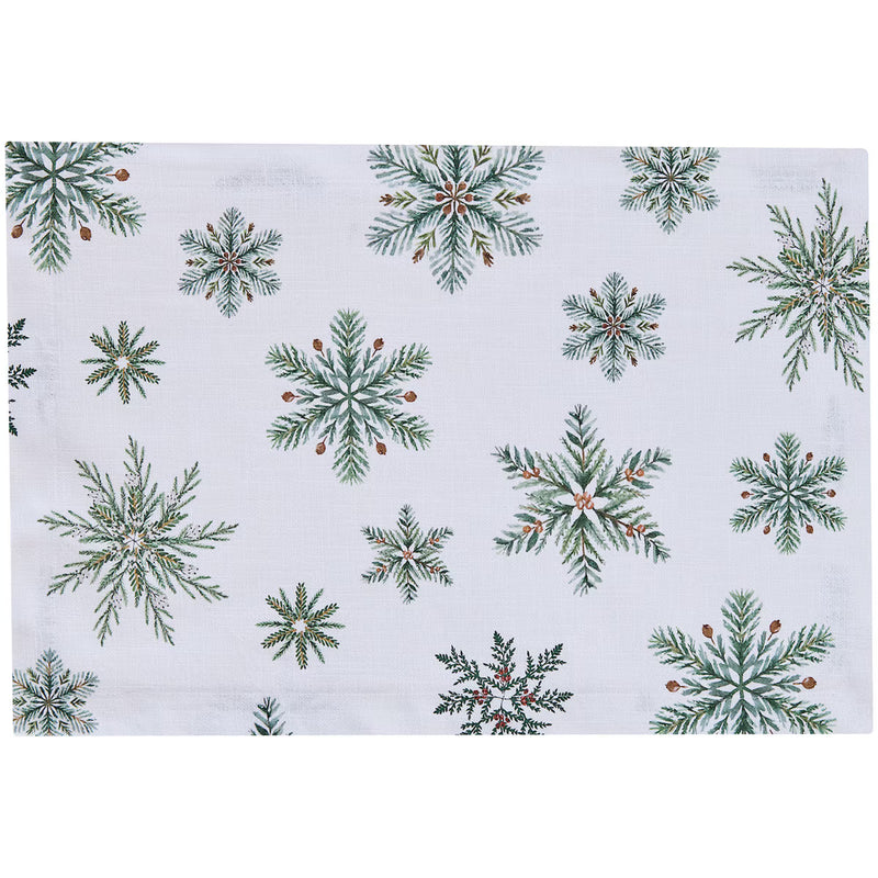 Williamsburg Holiday Snowfall Table Linens