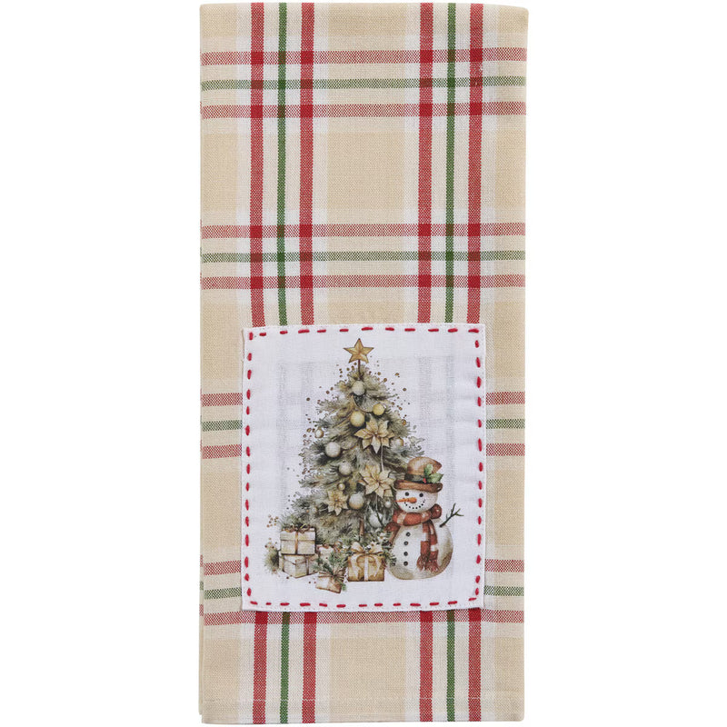 Cozy Christmas Decorative Tea Towel