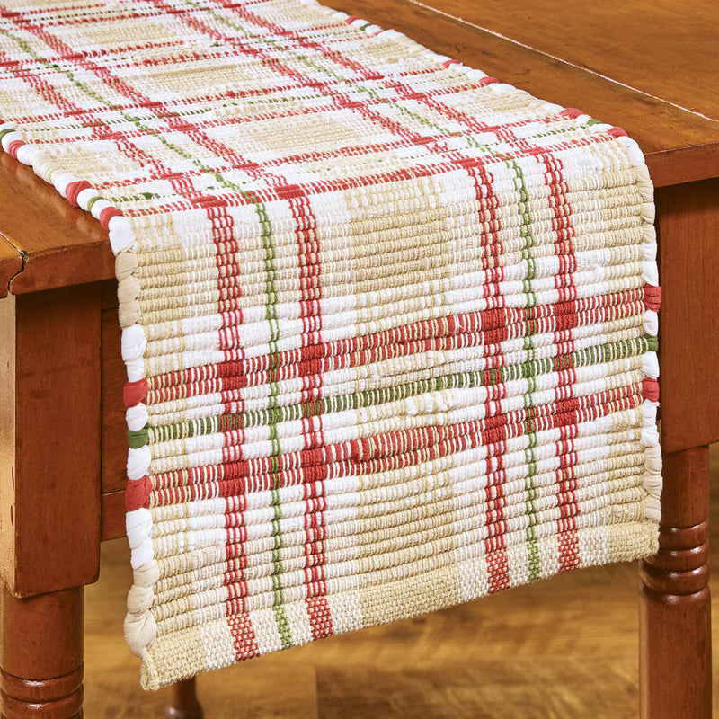 Cozy Christmas Chindi Table Linens