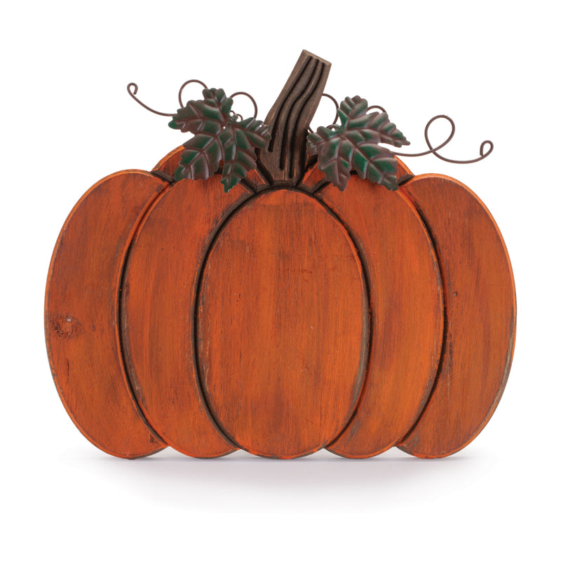 Wood Pumpkin Decor