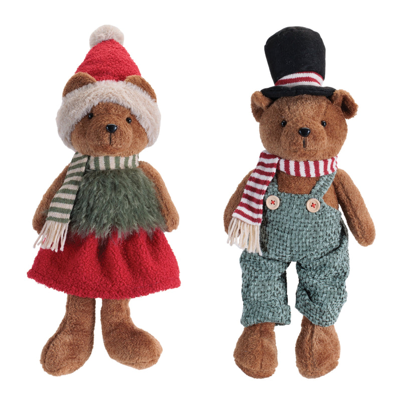 Christmas Bear Plush Characters