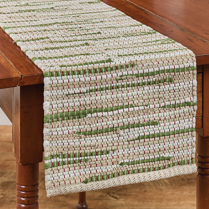 Christmas Barn Chindi Table Runner - 2 Options