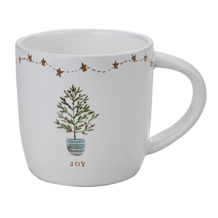 Rustic Christmas Joy Mug