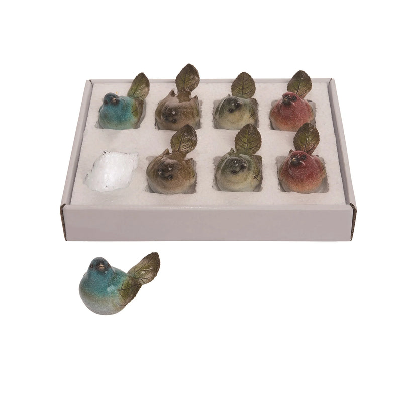 Small Leaf Tail Bird Figurines