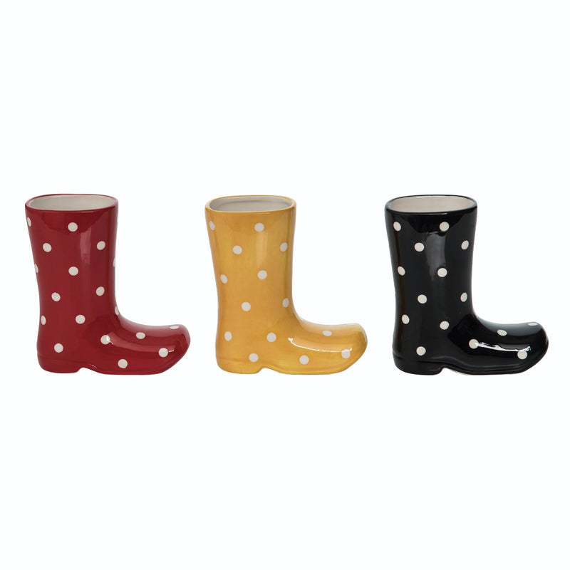 Rain Boot Bud Vase - 3 Colors