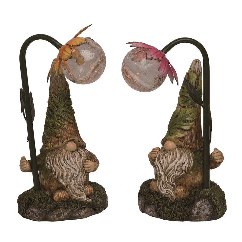 Solar Garden Gnome Figurine