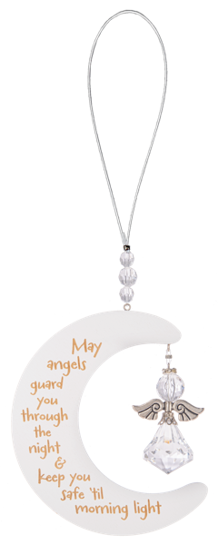 Moon Angel Ornament
