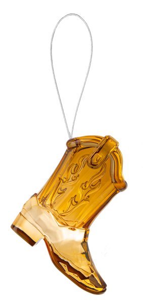 Western Boot Ornament