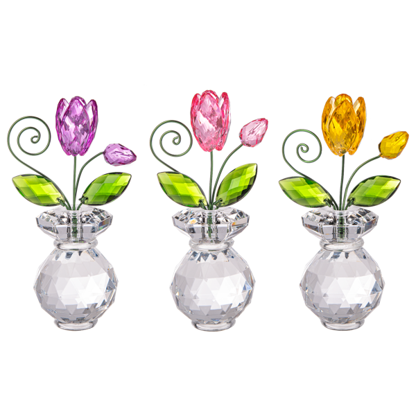 Tulip Bloom Figurines