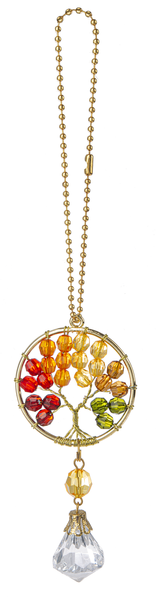 Autumn Tree of Life Charm