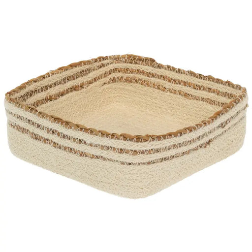 A woven napkin holder.