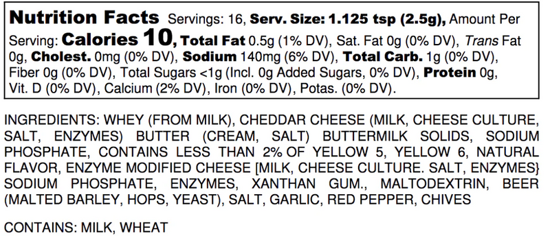 Beer Cheddar