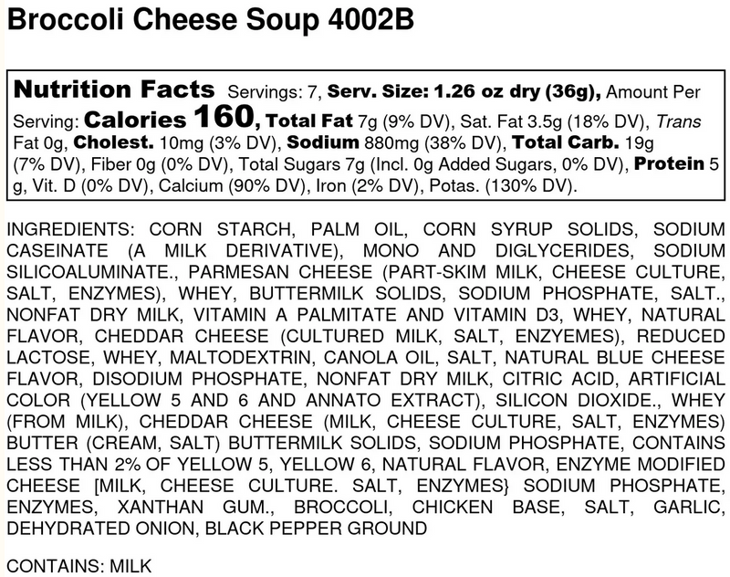 Broccoli Cheese Soup