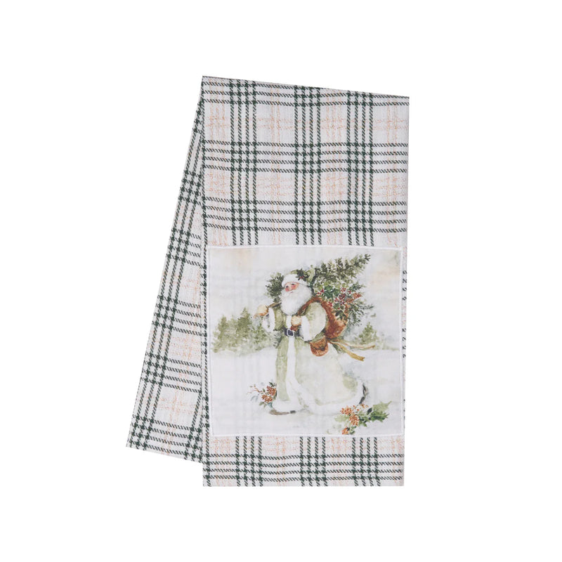 Woodland Santa & Tree Towel