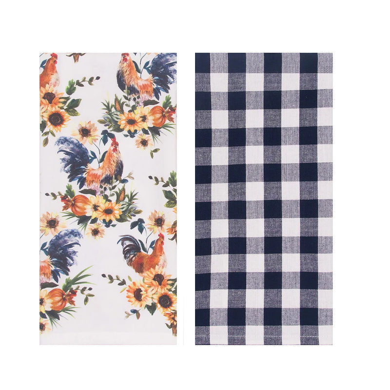 Rooster Farmhouse Towel Set
