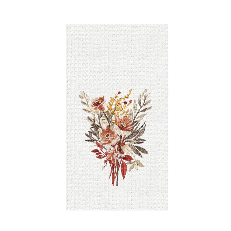 Fall Floral Ranunculus Kitchen Towel