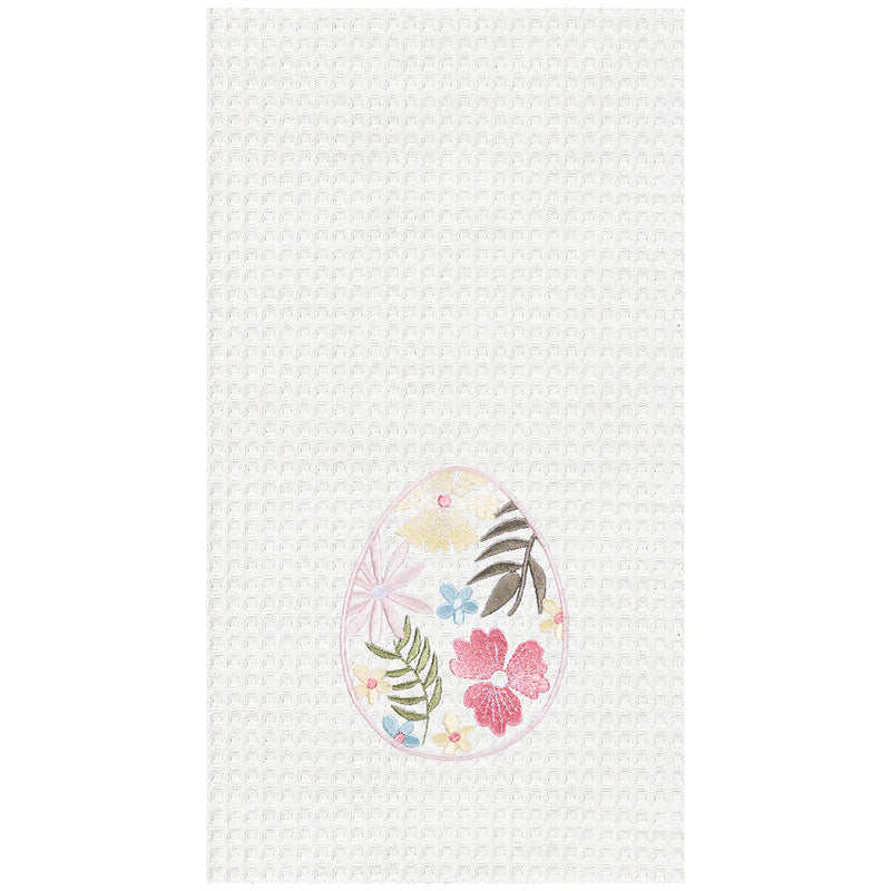 Floral Easter Egg Towel