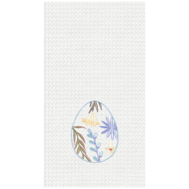 Floral & Vine Egg Towel