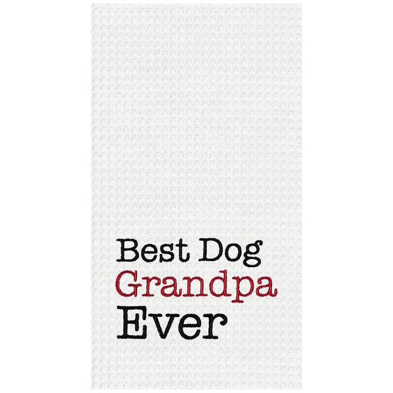 Dog Grandpa Towel