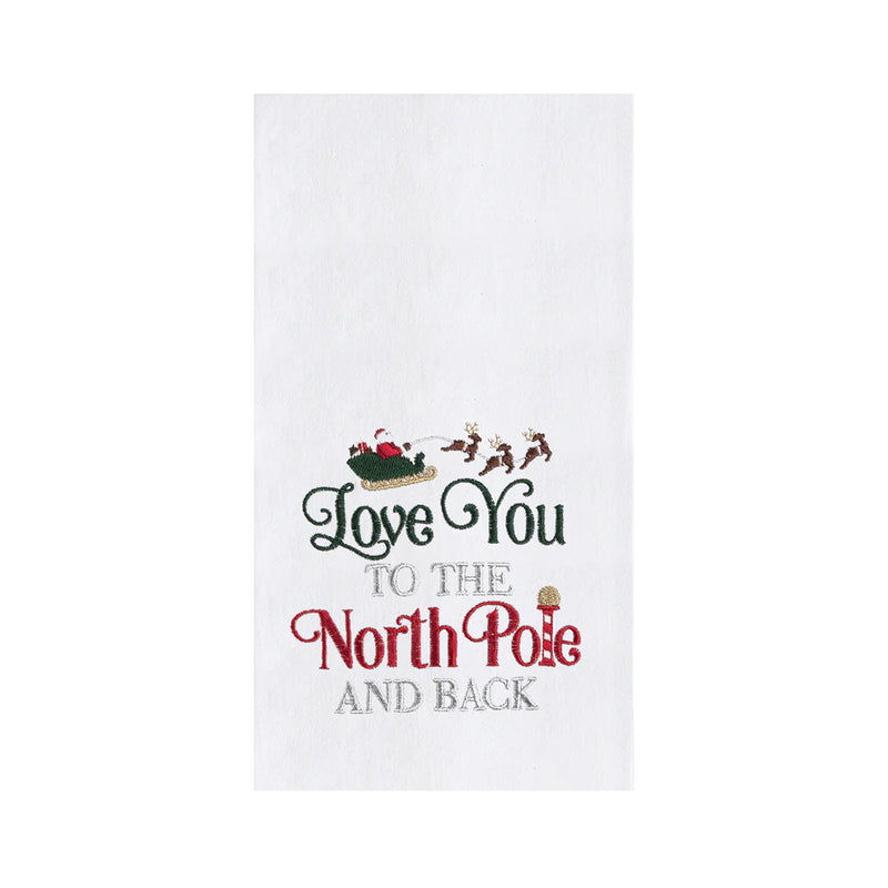 To The North Pole & Back Kitchen Towel