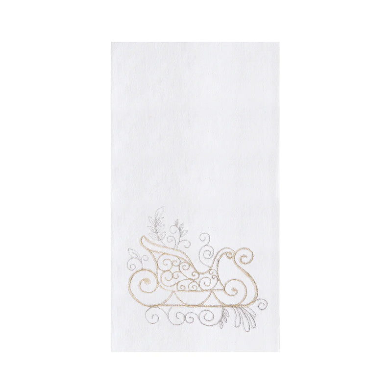 Champagne Sleigh Kitchen Towel