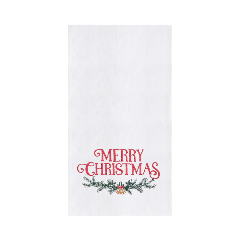 Merry Christmas Garland Kitchen Towel