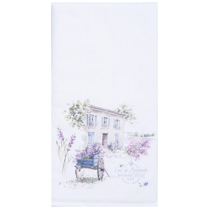 Lavender Countryside Towel