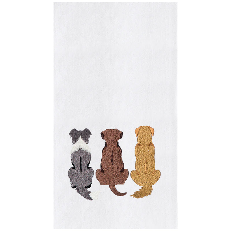 Dog Tails Trio Towel