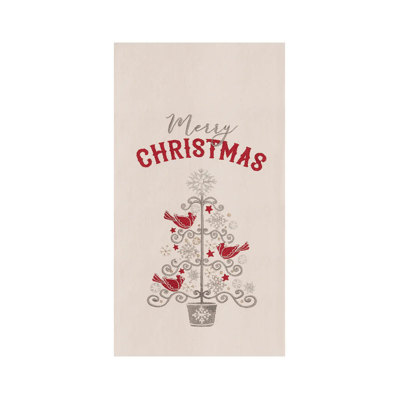Merry Christmas Tree Kitchen Towel
