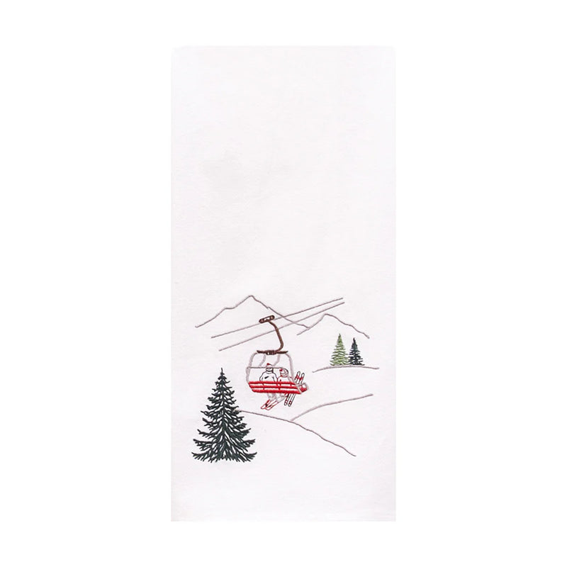 Ski Lift Kitchen Towel