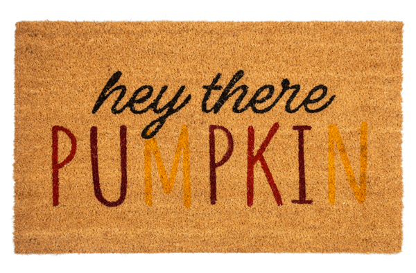 Hey There Pumpkin Door Mat