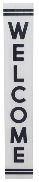 Welcome Vertical Sign