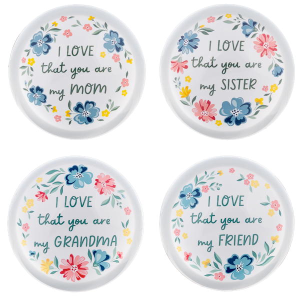 I Love That Flower Paperweights