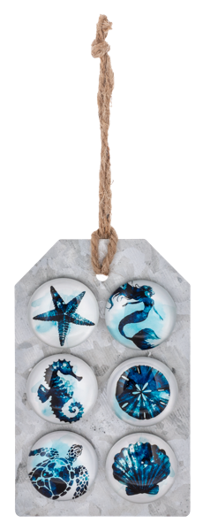 Watercolor Under the Sea Magnets