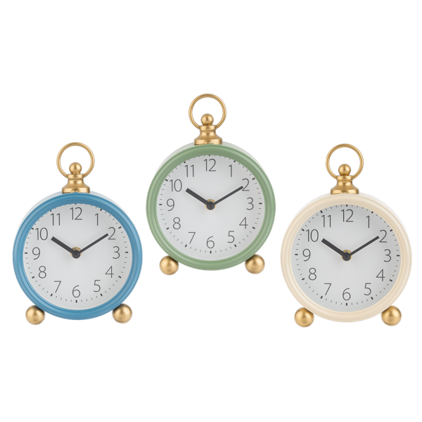 Gold Accent Desk Clocks