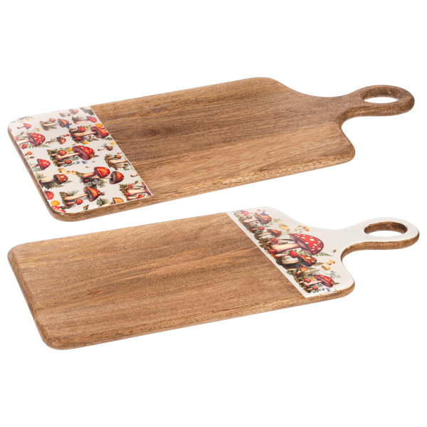 Mushroom Cutting Boards with Handle