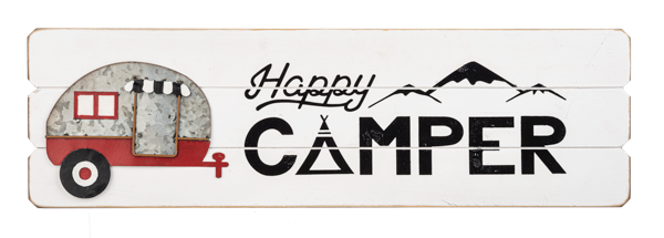 Happy Camper Wall Decor