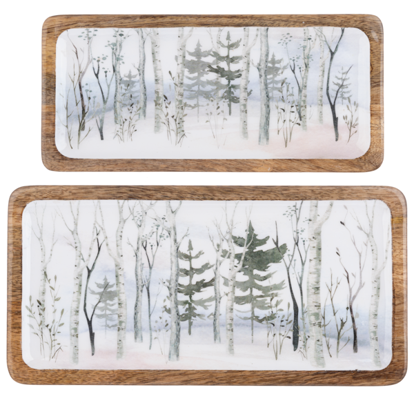 Birch Forest Trays