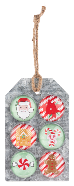 Gingerbread & Christmas Icon Magnet