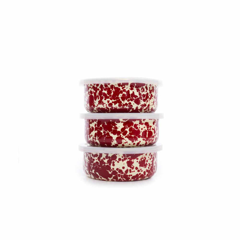 Storage Bowl 3 Piece  Set - 9 Colors