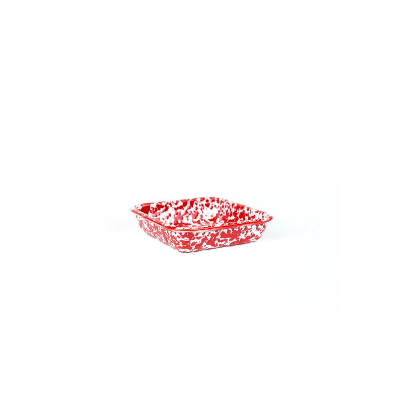 Enamelware Small Square Tray - 4 Colors