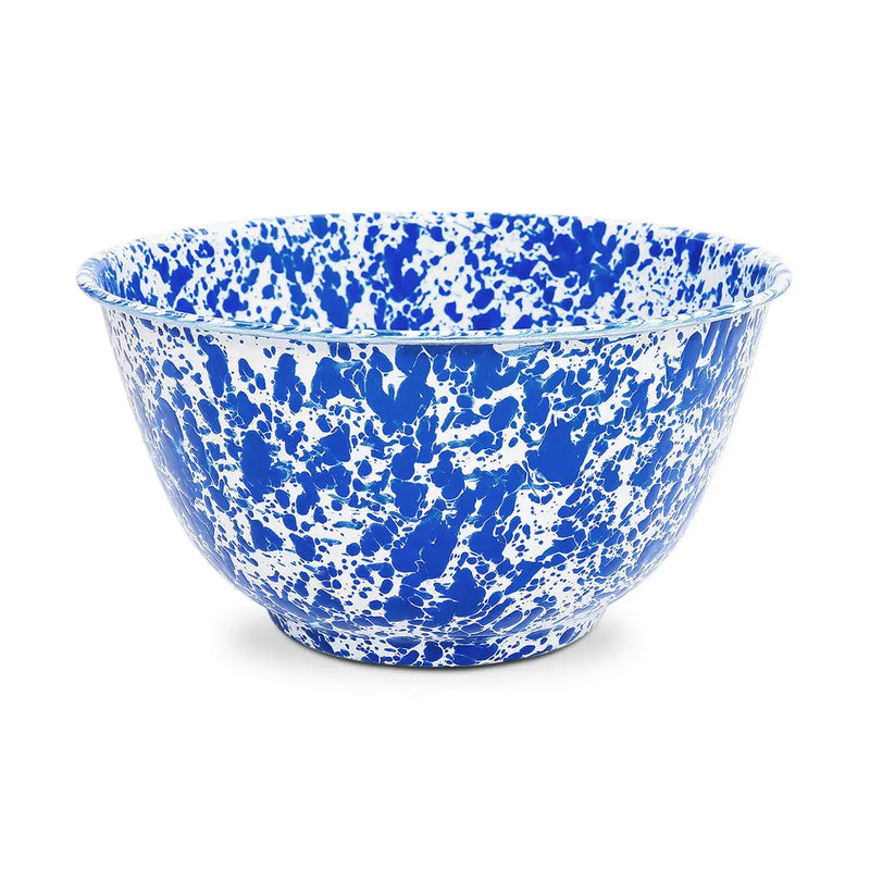 Bowl - 5 Quart Large Bowl - Splatter & Vintage