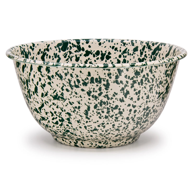 Bowl - 5 Quart Large Bowl - Splatter & Vintage