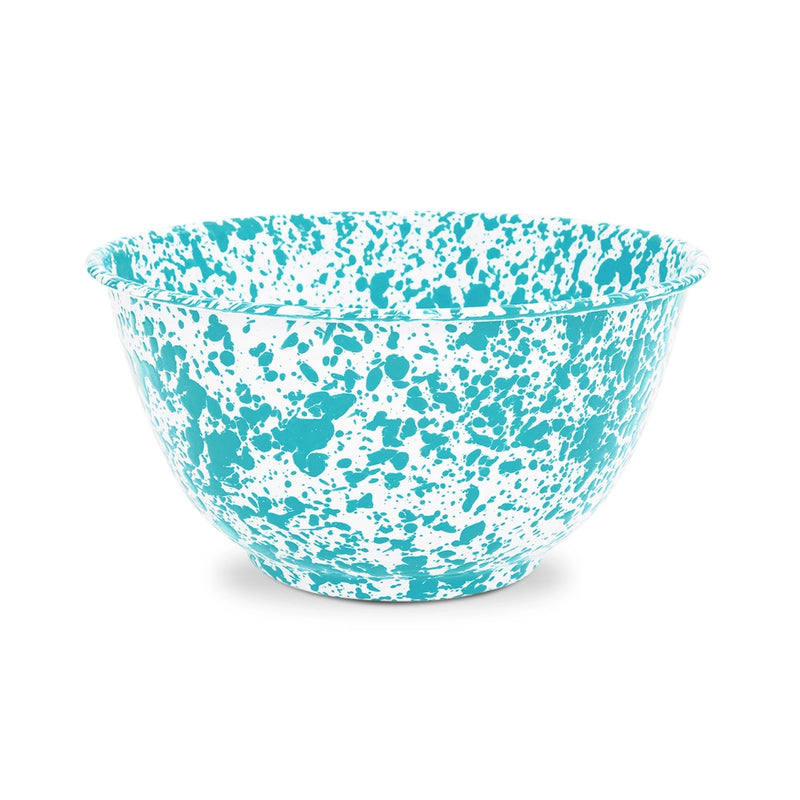Bowl - 5 Quart Large Bowl - Splatter & Vintage