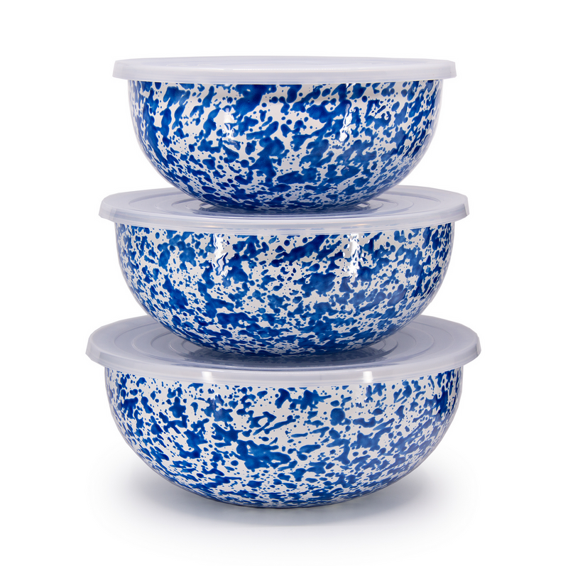 Bowl - Multi-Purpose Bowl Set w. Lids - Splatter