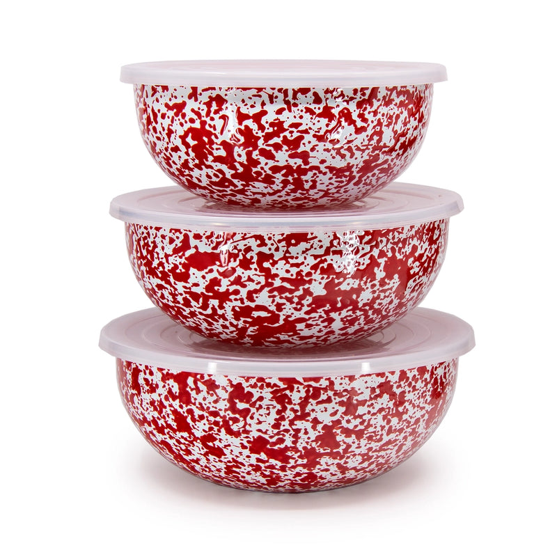 Bowl - Multi-Purpose Bowl Set w. Lids - Splatter